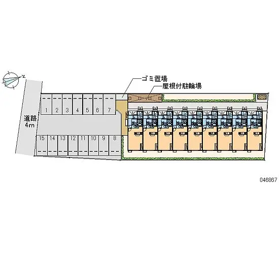 ★手数料０円★姫路市岡田　月極駐車場（LP）